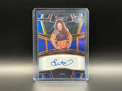 $10.50 • Buy WWE 2023 Panini Select Lita Legendary Signatures Auto Blue /49