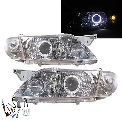 Fits MAZDA PREMACY MK1 02-04 Guide LED Angel-Eye Projector HID Headlight CH LHD • $504.63