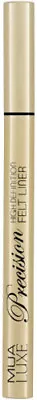£2.99 • Buy Mua Luxe Precision High Definition Felt Liner - Black - Brand New & Sealed 