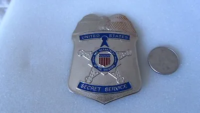 £19.99 • Buy Usss 1971 Obsolete Replica Historic Vintage Secret Service Metal Badge 
