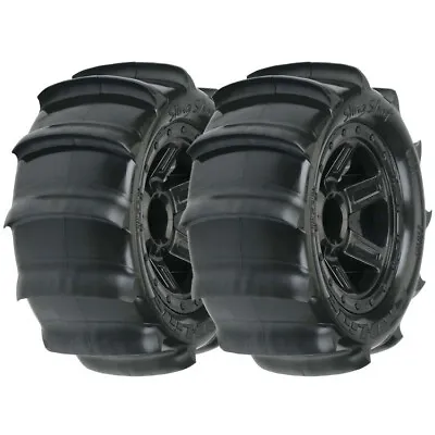 $31.99 • Buy Pro-Line 1/16 Sling Shot 2.2 Paddle Tires On Desperado Wheels 1/16 E-Revo Summit