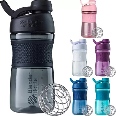 Blender Bottle SportMixer Twist Cap 20 Oz. Tritan Grip Shaker • $13.99