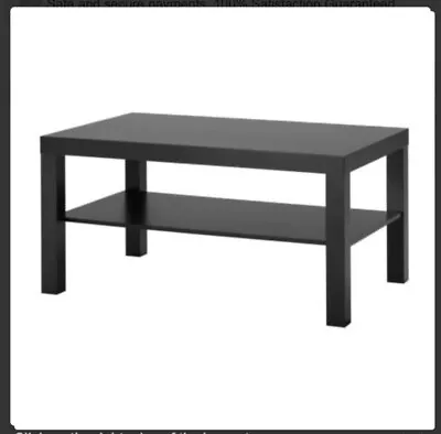 IKEA Black Coffee Table - BRAND NEW! • $60