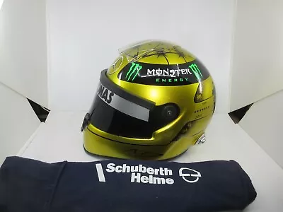 2011 Michael Schumacher 20 Years Gold Edition Helmet Mercedes Petronas F1 Full S • $475