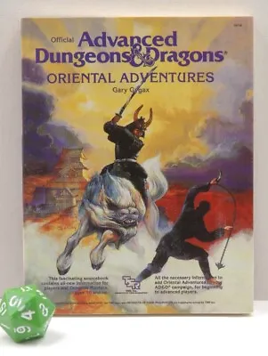 Oriental Adventures AD&D Mini Book Miniature Gary Gygax  21st Centure Games / Wo • $153