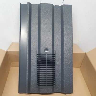 £33.99 • Buy Grey Mini Castellated Roof Tile Vent, Marley Ludlow Plus Redland Sandtoft C566