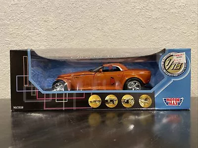 Die-cast/Plastic Model UNOPENED Chrysler Howler Orange 1:18 Motor Max 73118 • $7