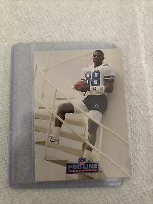 1991 Pro Line Portraits Michael Irvin NFL Football Card • $1.15