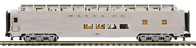 Mth Premier 20-64041 Santa Fe Plated O Scale Full Vista Dome Passenger Train New • $185