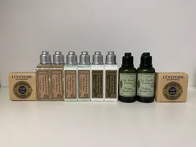 L’OCCITANE Verbena Travel Set | Shampoo Conditioner Lotion Shower Gel Soap • $29.90