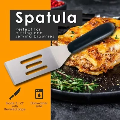 Pampered Chef Mini Serving Spatula #2622 - 7 X 2 Inches Free & Fast Shipping New • $7.95