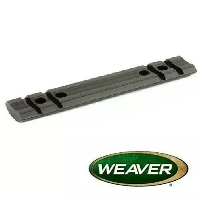 Fits Mossberg 500 835 Shotgun 1-Piece Matte Blue Scope Mount Factory Weaver • $14.95