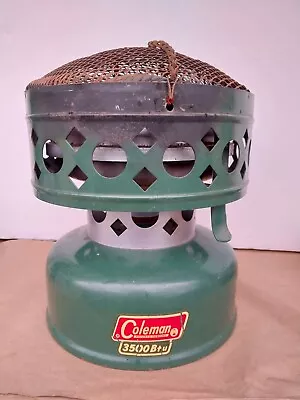 Vintage 1968 Coleman 512 Catalytic Heater 3500 BTU Green • $30