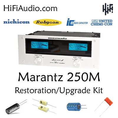 Marantz 250M Amp Amplifier Rebuild Restoration Recap Service Kit Fix Repair • $185