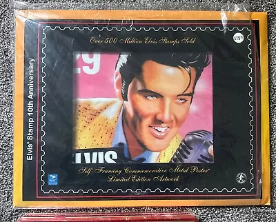 Elvis Presley Memorabilia Collectibles 10th Anniversary Elvis Stamp Chocolates • $15.55