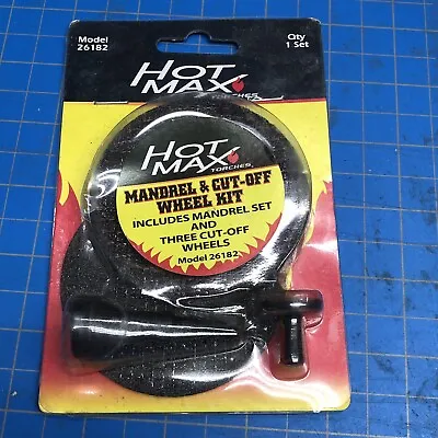 Hot Max 26182 Mandrel And Cut Off Wheel Kit 1/4-Inch Arbors   • $0.99