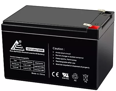 ExpertBattery 12V 12AH F2 BATTERY Replacement For 6DZM-12 6-DZM-12 • $31.99