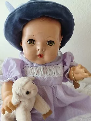 ANTIQUE 1940s EFFENBEE 15  DY DEE BABY RUBBER BODY   VERY CUTE  With CHARM • $58