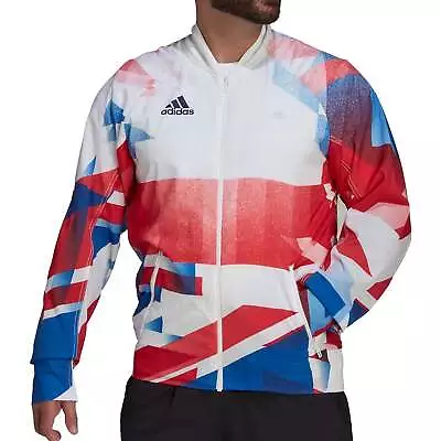 £29.75 • Buy Adidas Team GB Podium Mens Jacket - White