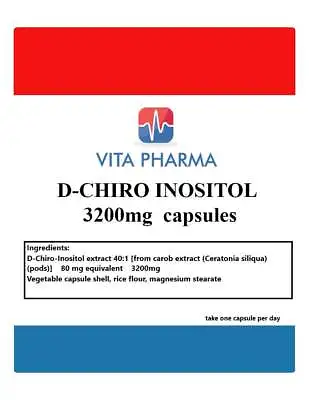 £19.99 • Buy D-CHIRO INOSITOL 3200mg (240 Capsules) Supports Healthy Glucose Levels