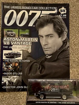 James Bond Car Collection - #69: ASTON MARTIN V8 VANTAGE- (the Living Daylights) • £7.99