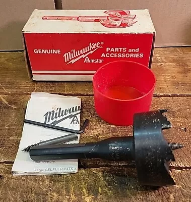 Vintage Milwaukee 48-25-2251 Selfeed Drill Bit 2-1/4  • $12.99