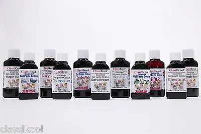 £34.99 • Buy Classikool 30g Concentrated Gel Food Colouring For Sugarpaste, Icing And Baking