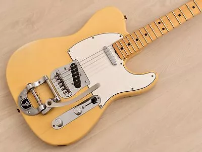 1969 Fender Telecaster Vintage Electric Guitar Olympic White W/ Bigsby & Case • $9499.99