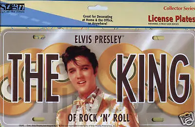 Elvis Presley  The King  License Plate Sign • $7.50