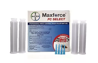 Maxforce FC Select Roach By Envu 4 X 30g Tubes 4 Tips & 4 Plungers • $43.99