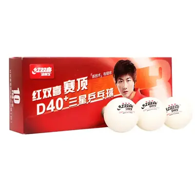 DHS 3 Star D40+ Table Tennis Balls • $23.98