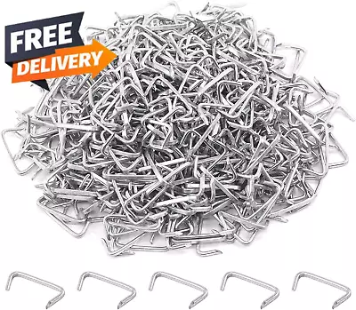 1000Pc 3/4 Galvanized Hog Rings Set - Professional Upholstery For Furniture✅ • $17.51