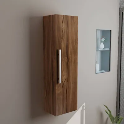 Modern Bathroom Furniture 1200mm Tall Unit Cabinet Storage Wall Hung Soft Close • £107.99