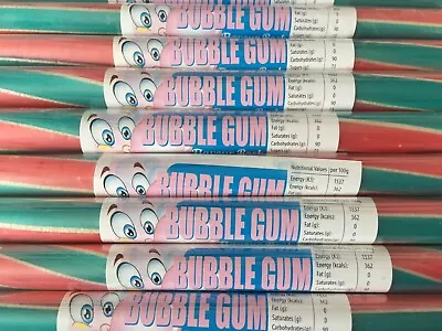 Gift Box Of 6 Sticks Of Traditional Blackpool Rock - Bubblegum Flavour • £6.80