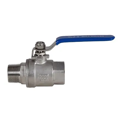 Ball Valve 3/4 Inch NPT Male To Female2 PC Type Full Port ( Pack Of 1 ) • $14.52