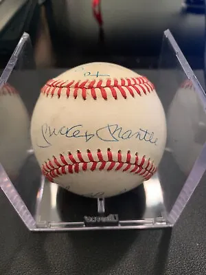 Mickey Mantle Autograph Rawlings Official American Baseball AUTO JSA LOA • $649
