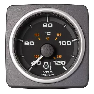 VDO Marine 2-1/16  Acqualink Coolant Temp Gauge #A2C59501931 • $33.11