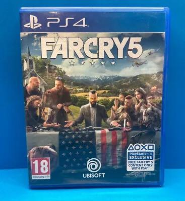 Far Cry 5 PS4 Playstation 4 Game • $17.99