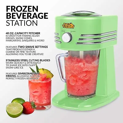Frozen Drink Maker And Margarita Machine For Home - 40-Ounce Slushy Maker With S • $57.95