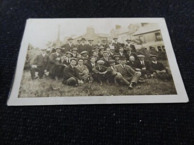 £10 • Buy Social History Postcard Builders Yard Staff St Davids Pembrokeshire - 71745