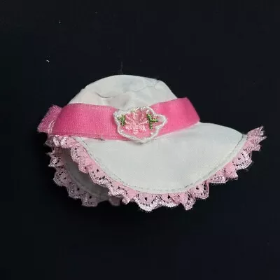 £9.99 • Buy Sindy Super Fashions Regency Girl Bonnet 1981 Lace Trim Doll Hat Pedigree 44374