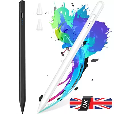 Stylus Pen 2. Generation For IPad 2018-2022 Apple Pencil For IPad 10/9/8/7 Gen • £11.98