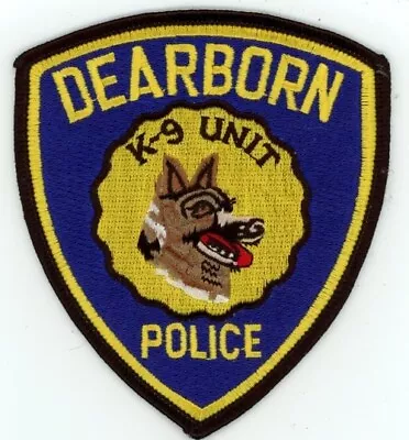 Michigan Mi Dearborn Police K-9 Nice Shoulder Patch Sheriff • $3.99