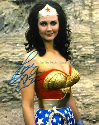 Wonder Woman Linda Lynda Carter Autograph Signed 8X10 Photo Signature Print A465 • $9.97