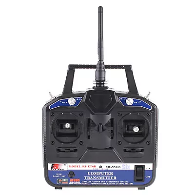 FlySKY FS 6CH 2.4G FS-CT6B RC Transmitter & Receiver Remote Controller 6 Channel • £37.77