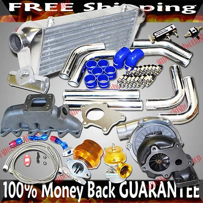 Turbo Kits T3/T4 Turbo For 99-02 Jetta GLS Sedan 4D/95-98 VW Golf GTi VR6 V6only • $800