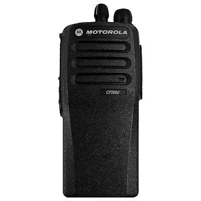 Motorola AAH01QDC9JA2AN CP200d Two-Way Radio (NO ANTENNA/NO BATTERY) • $149.99