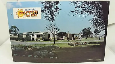 Vintage Postcard Holimarine Holiday Village Chalet Park Hopton On Sea Norfolk • £14.75