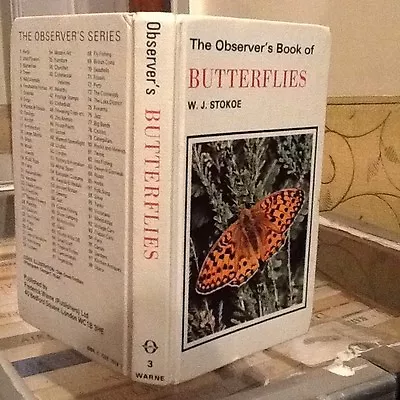 Observers Book Of Butterflies 1982 • £12.99