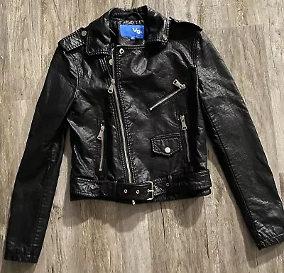 Vg Ladies Leather Jacket Size 8 • $40